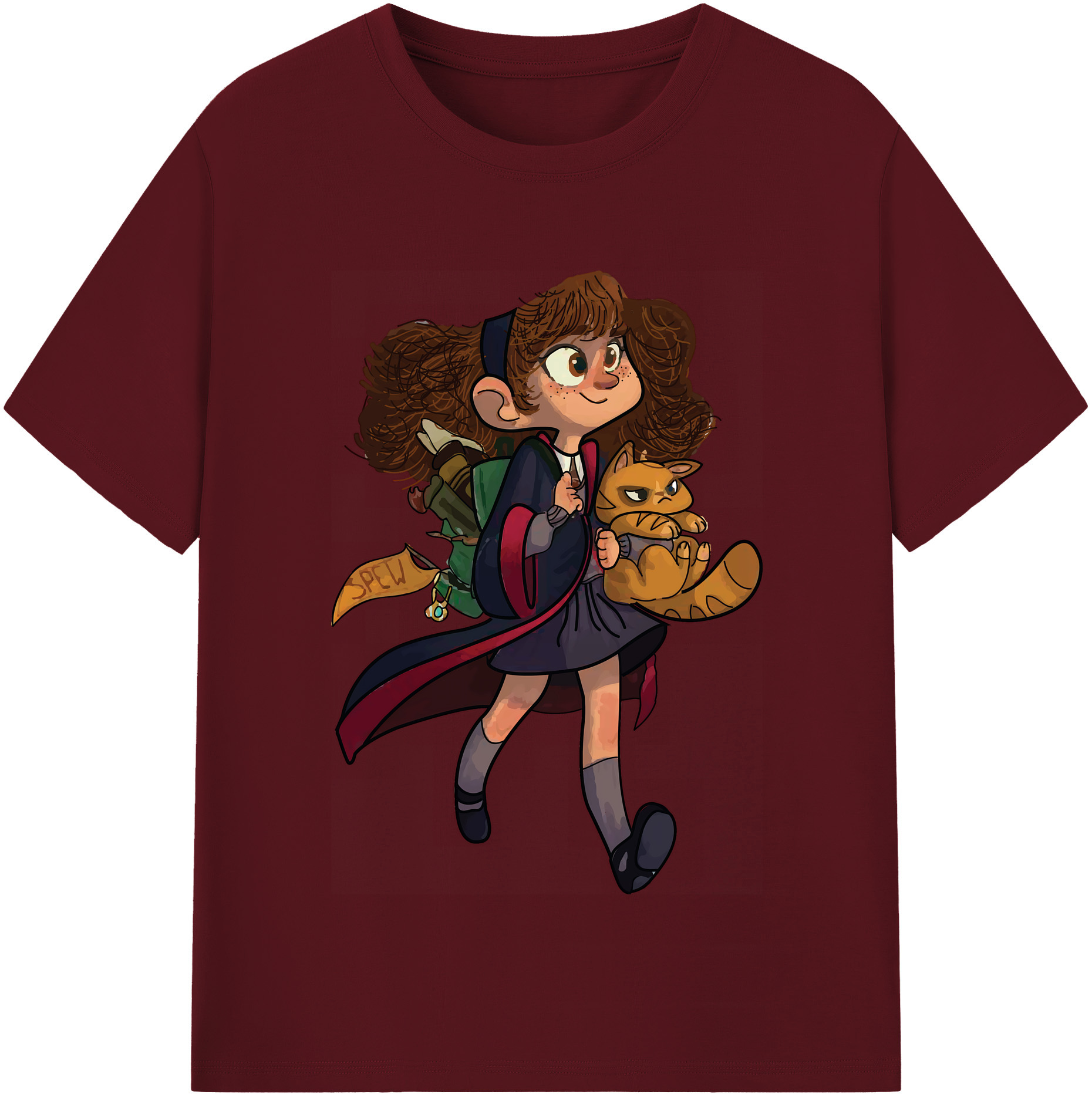 （画像用） Harry Potter ハリー・ポッターシリーズ 綿100％半袖Tシャツ（フロントプリント）